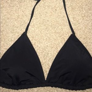Black triangle bikini BNWOT (came w bottoms)